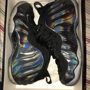 Hologram Nike Foamposites!!! Good condition